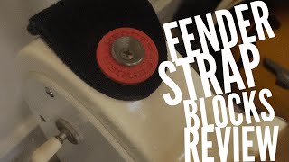 Fender Strap Blocks Review [upl. by Dolph]