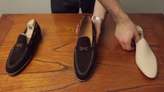 How to Insert Shoe Trees [upl. by Naraj]