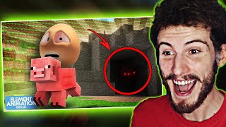 As Aventuras de um Ovo em Minecraft  PARTE 1 2 3  Element Animation Brasil  React [upl. by Anela]