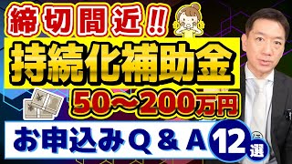 【まもなく締切：高採択率 50200万円 持続化補助金】補助金で販路開拓 試供品・陳列棚は対象？HP買物カゴ追加は？ 他補助金との併用は？ 採択計画例 など〈24年3月時点〉 [upl. by Pius]