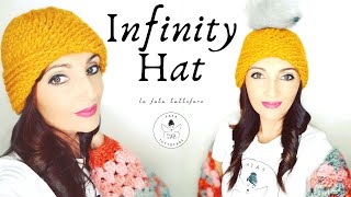 TUTORIAL Cappello quotInfinityquot 🤍la fata tuttofare🤍 [upl. by Suiratnauq525]