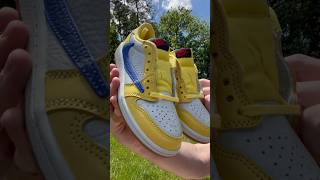 Travis Scott Jordan 1 Low  Canary  Finally A Retail W  One Major Problem 😩 [upl. by Myrtie576]