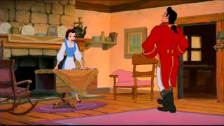 Beauty and The Beast  Gaston Proposes To Belle Finnish HD 1080p [upl. by Drofnil681]