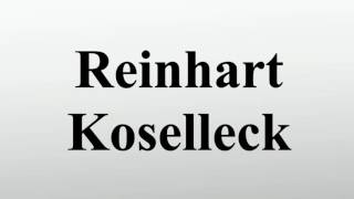 Reinhart Koselleck [upl. by Jennilee]