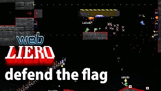 LIERO  dncorealtremix  Kangur DTF  Defend The Flag webliero extended GameplayLets Play [upl. by Ulane]