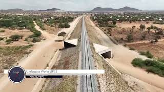 MDM August 2023 Progress Video Standard Gauge Railway Line From Morogoro to Makutupora [upl. by Petua]