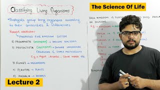 Classification of Living Organisms  O level Biology  Chapter The Science of Life [upl. by Cedric]