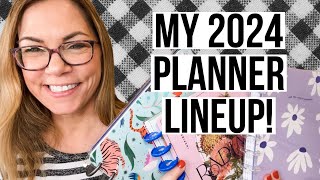 BIG CHANGES 🤯  My 2024 Planner Lineup [upl. by Nitsua]