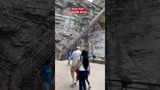 Seven falls  Colorado spring  September 2024  travel diary [upl. by Llatsyrc253]