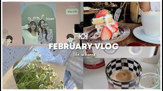 LIFE IN KOREA 🇰🇷 cafe vlog  groceries shopping  Erna Limdaugh [upl. by Sileray]