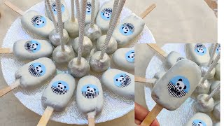 magnum cake بطريقة سهلة واقتصادية panda لجميع المناسبات بهري بيهم وليداتك 🎊🎉 [upl. by Lytle]