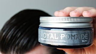 QOD Barber Shop Royal Pomade  recenzja wodnej pomady do włosów [upl. by Mira308]