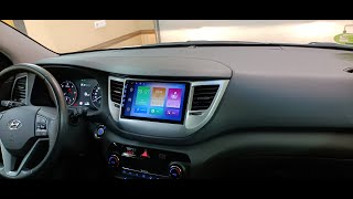 Instalación de Pantalla Carson 9quot en Hyundai Tucson [upl. by Yruy66]