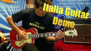 Italia Maranello Classic Guitar Demo Nevada Music UK [upl. by Lemmy]