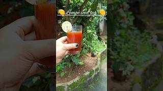 classic lemon iced tea 🍋easy and homemade drinkfypsummerdrink [upl. by Lesiram]