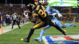 Antonio Browns 10 Greatest Catches That Will Leave You Speechless [upl. by Chisholm544]