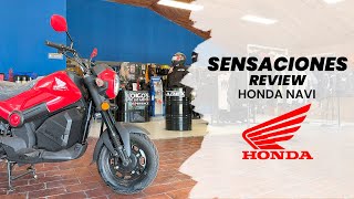 HONDA NAVI review  lo BUENO y lo MALO de una motoSCOOTER para ciudad [upl. by Aikel]