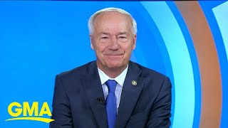 Former Arkansas Gov Asa Hutchinson talks Republican primary debate [upl. by Hannover]