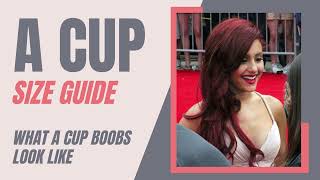 A Cup Size Ultimate Guide What A Cup Breasts Look Like 2023 [upl. by Darrick902]