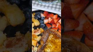 what me and my family had for brunch today music brunch frenchtoast shortsfeed momlife [upl. by Amata]