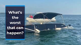 Can A Pontoon Boat Handle Rough Water [upl. by Gonyea]