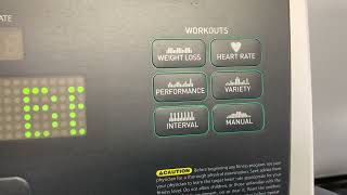 Precor Treadmill workouts [upl. by Hebel]