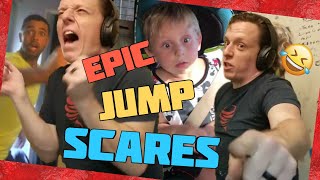 EPIC JUMPSCARES 2  Try Not To Laugh Challenge 2018 [upl. by Navac]