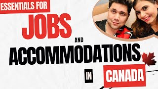 Essentials For Jobs amp Accommodations  Canada  Hindi  Canadian Desire [upl. by Caia742]