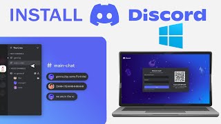 How To Download Discord On PC  Install Discord On Laptop or PC [upl. by Reedy]