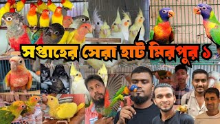 কম দামে ভালো পাখি মাত্র ২৫০০ টাকা জোড়া ককাটেল প্রতিটা পাখিতে অফার চলছে মিরপুর পাখির হাট [upl. by Fachanan]