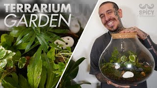 How to make a Terrarium  Garden in a bottle [upl. by Rollie]