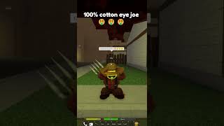 COTTON EYE JOE🧑‍🌾🤑🤑 roblox funny coems coemsroblox robloxcoems cottoneyejoe robloxfunny [upl. by Haon]