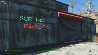 Fallout 4  EP05  Sorting facility warehouse [upl. by Enneirda149]