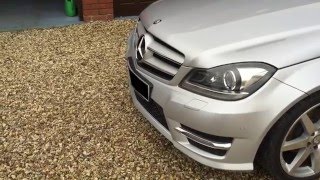 2013 MercedesBenz C180 AMG Review  Daniel Sadjadian [upl. by Hippel880]