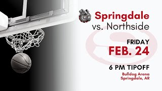 Springdale High School Basketball  Springdale vs Fort Smith Northside [upl. by Mayman284]