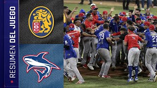 Leones del Caracas vs Tiburones de La Guaira  Round Robin LVBP 2324  20 de enero 2024 [upl. by Drice]