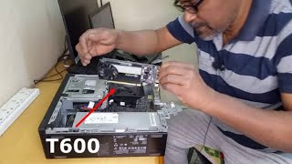 Quadro T600 Installation  Gaming  Video Editing  Drivers  SFF Desktop [upl. by Cari657]