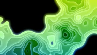 Green Lava Lamp  Dark Nighttime Visuals  Background Video  Neon Screensaver  Ambient Light [upl. by Onig]