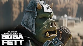 Gamorrean Guards Heroic Sacrifice  Star Wars The Book of Boba Fett [upl. by Dudden]