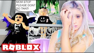 My Mom Came to School and Embarrassed Me  Roblox Royale High Roleplay [upl. by Attener]