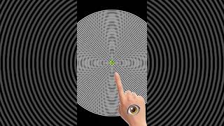 Diese optische Illusion wird sich hypnotisieren🌀 hypnose illusion magie optischetäuschung [upl. by Papke]