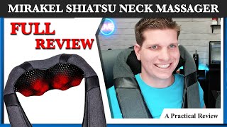 MIRAKEL Shiatsu Neck Massager Best Cheap Neck Massager [upl. by Lim663]