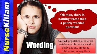 How to Critique the Relevance Wording and Congruence of Research Questions [upl. by Aredna]