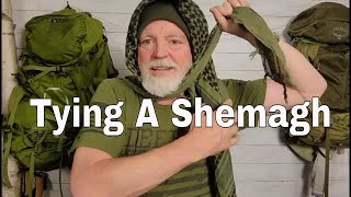 Tactical Shemagh  How to Tie a Shemagh  How to wear a Shemagh  What is a Shemagh [upl. by Aubin]