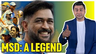 The Man The Myth The Legend  A Tribute to MS Dhoni  Aakash Chopra [upl. by Collins]