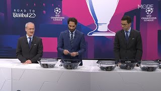 The 202223 UEFA Champions League Round of 16 draw [upl. by Gideon]