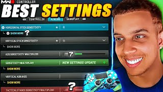 New BEST WARZONE 3 SETTINGS Best Controller Audio Graphics [upl. by Roarke558]