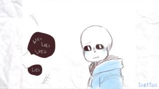 Self Harm ColorLess  Undertale [upl. by Ilarrold697]