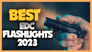 12 Best EDC Flashlight 2023 [upl. by Suoinuj]