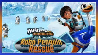 Miles From Tomorrowland  Galactech Robo Penguin Rescue  Disney Junior App [upl. by Maroney733]